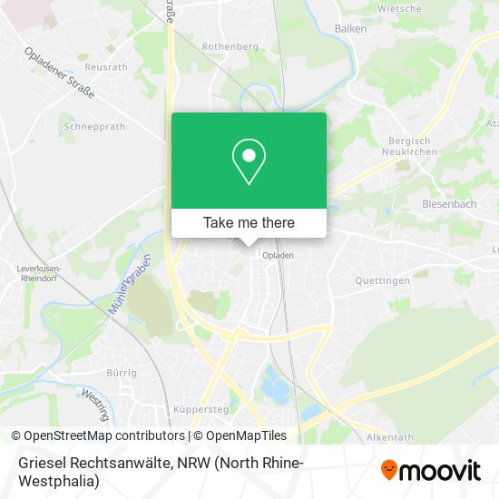 Griesel Rechtsanwälte map