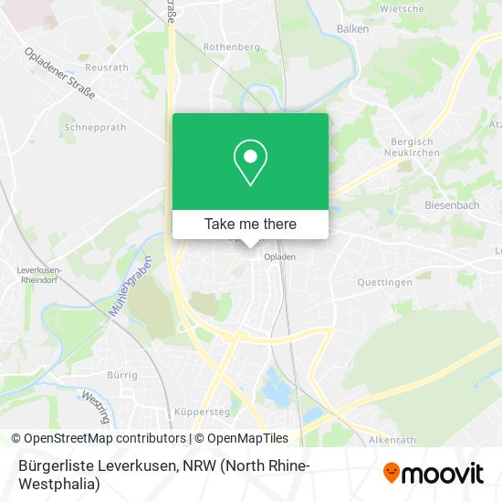 Bürgerliste Leverkusen map