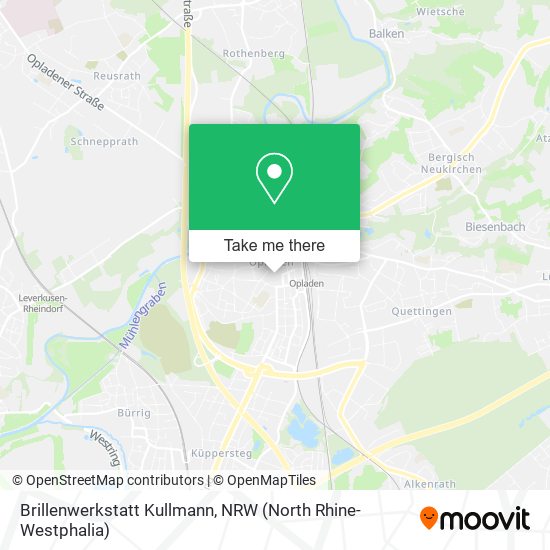 Brillenwerkstatt Kullmann map