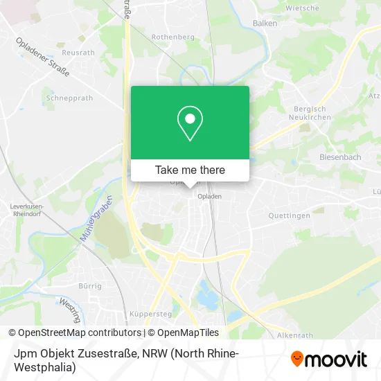 Карта Jpm Objekt Zusestraße