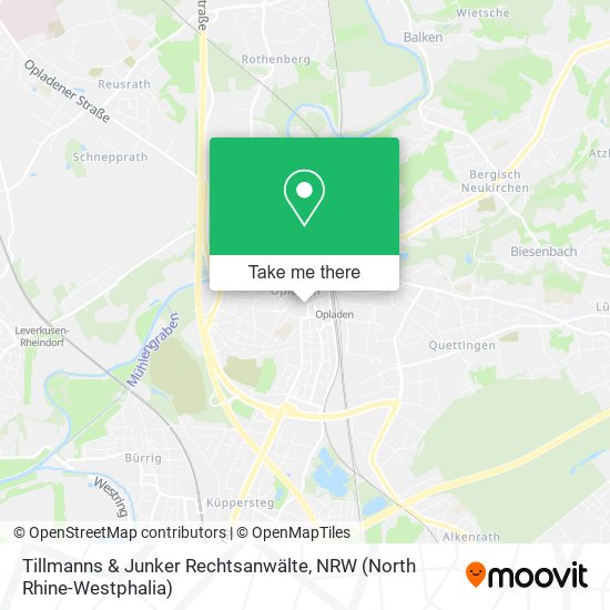 Tillmanns & Junker Rechtsanwälte map