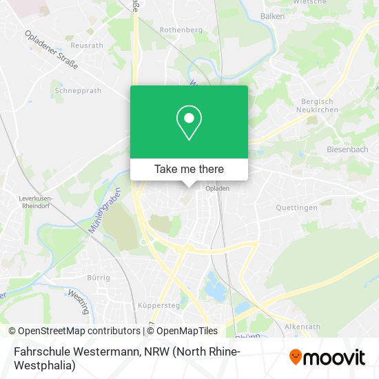 Fahrschule Westermann map
