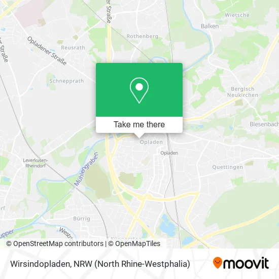 Карта Wirsindopladen