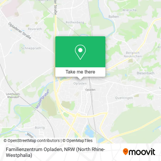 Familienzentrum Opladen map