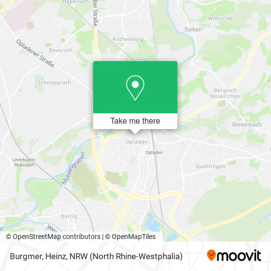 Карта Burgmer, Heinz