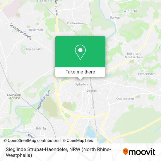 Sieglinde Strupat-Haendeler map