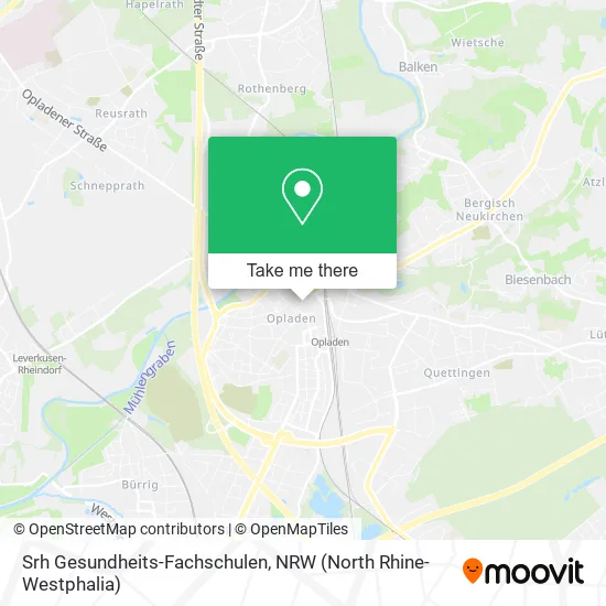 Карта Srh Gesundheits-Fachschulen