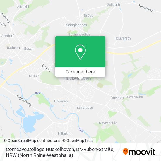 Comcave.College Hückelhoven, Dr.-Ruben-Straße map