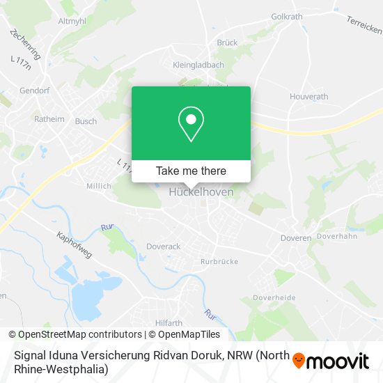 Signal Iduna Versicherung Ridvan Doruk map