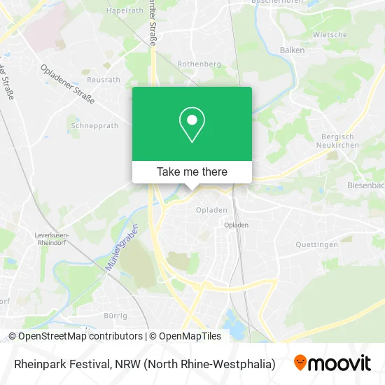 Rheinpark Festival map