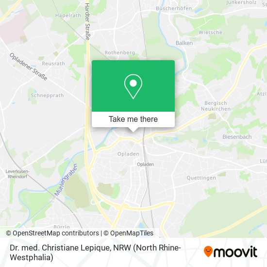 Dr. med. Christiane Lepique map