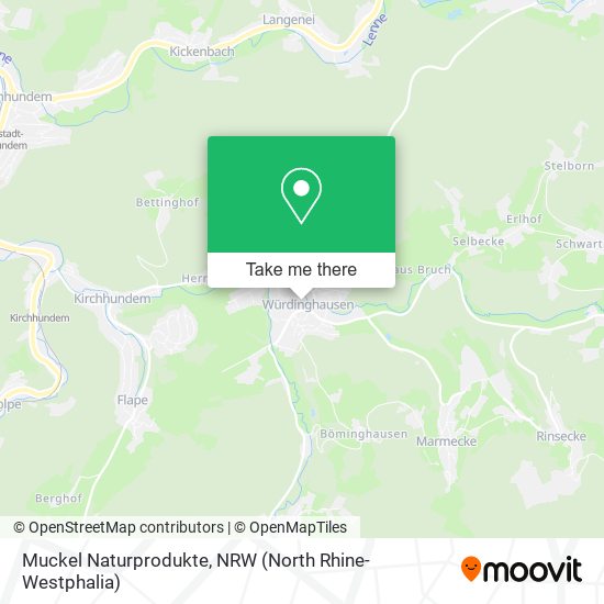 Muckel Naturprodukte map
