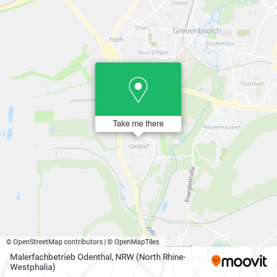 Malerfachbetrieb Odenthal map