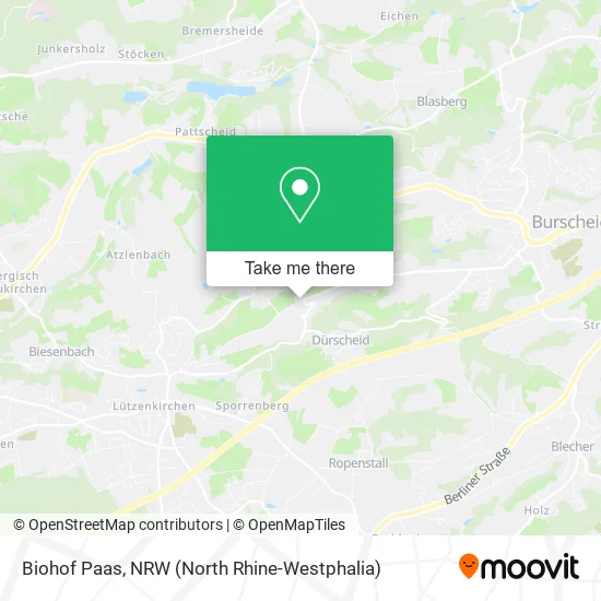 Карта Biohof Paas