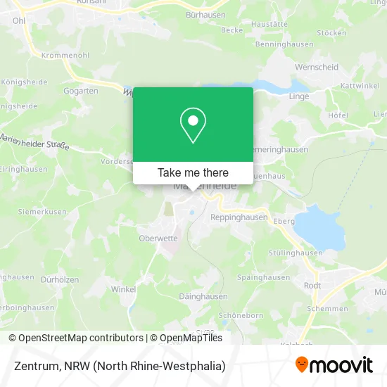 Карта Zentrum