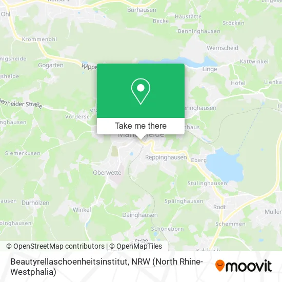 Beautyrellaschoenheitsinstitut map