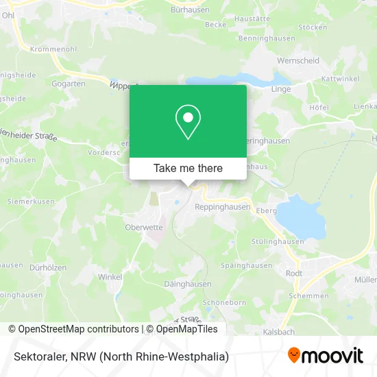 Sektoraler map