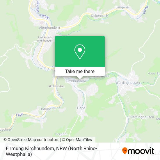 Firmung Kirchhundem map