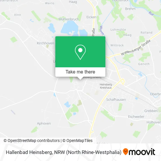 Карта Hallenbad Heinsberg
