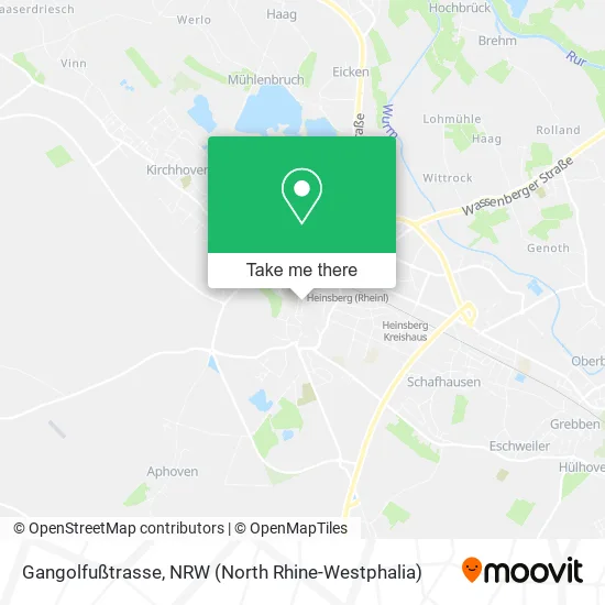 Карта Gangolfußtrasse
