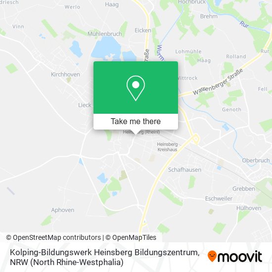 Kolping-Bildungswerk Heinsberg Bildungszentrum map