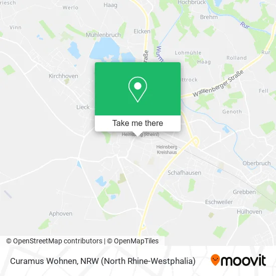 Карта Curamus Wohnen