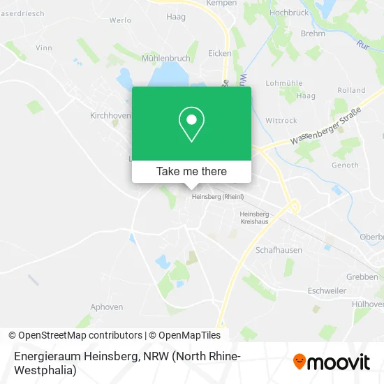 Карта Energieraum Heinsberg