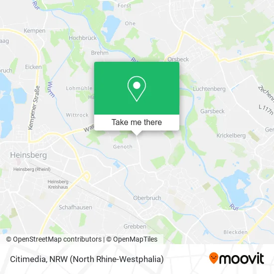 Карта Citimedia