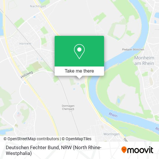 Deutschen Fechter Bund map