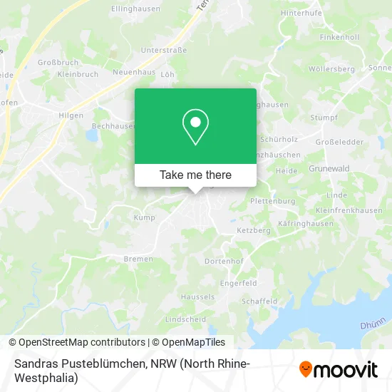 Карта Sandras Pusteblümchen