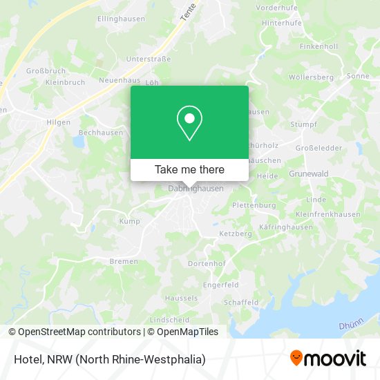 Hotel map