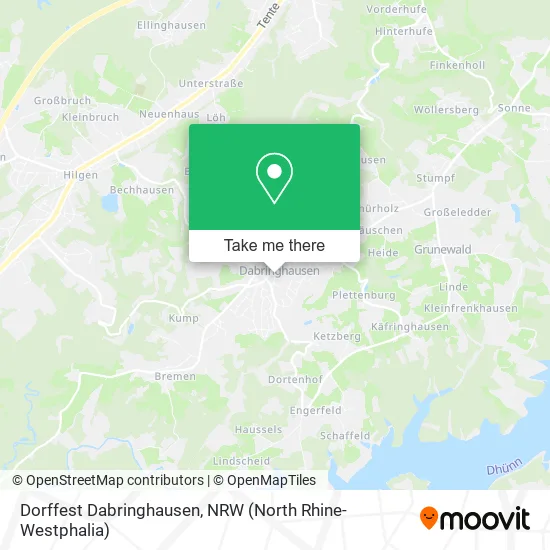 Карта Dorffest Dabringhausen