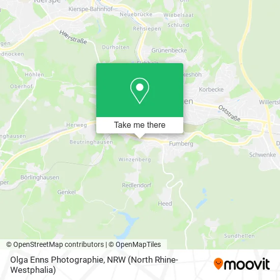 Olga Enns Photographie map