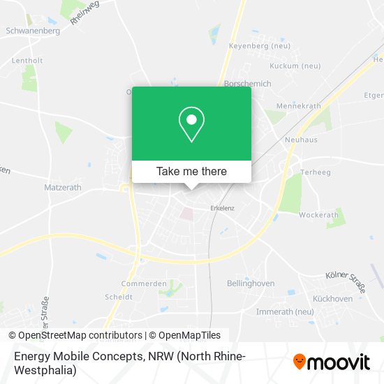 Energy Mobile Concepts map