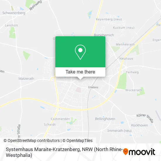 Systemhaus Maraite-Kratzenberg map