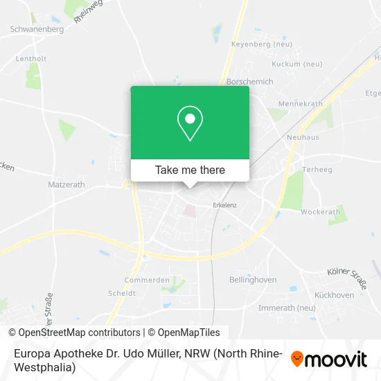 Карта Europa Apotheke Dr. Udo Müller
