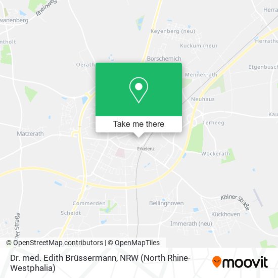 Dr. med. Edith Brüssermann map