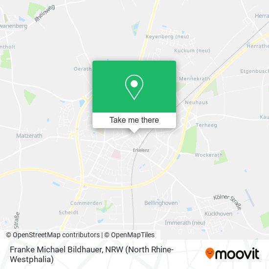 Franke Michael Bildhauer map