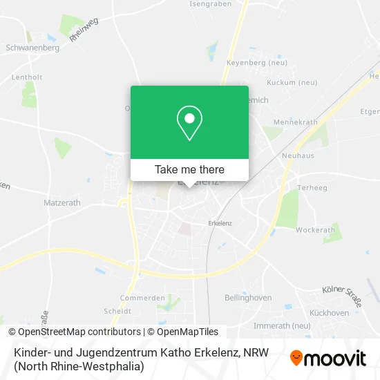 Карта Kinder- und Jugendzentrum Katho Erkelenz