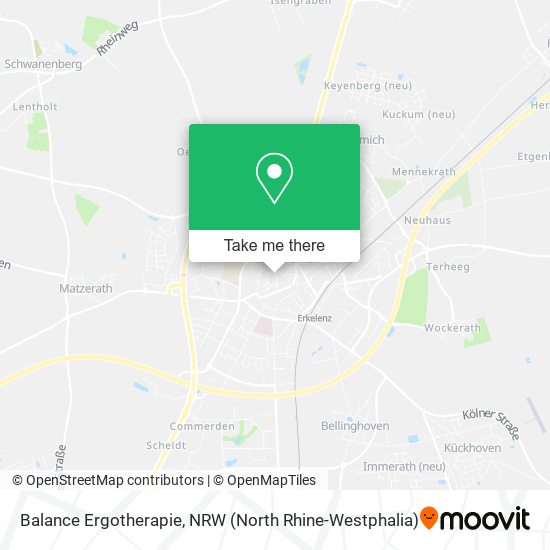 Карта Balance Ergotherapie