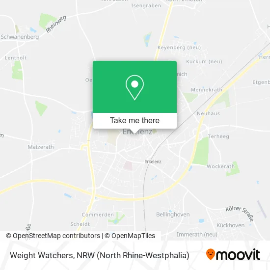 Карта Weight Watchers