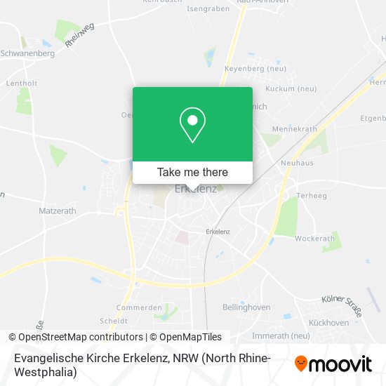 Evangelische Kirche Erkelenz map