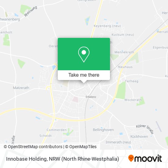 Innobase Holding map