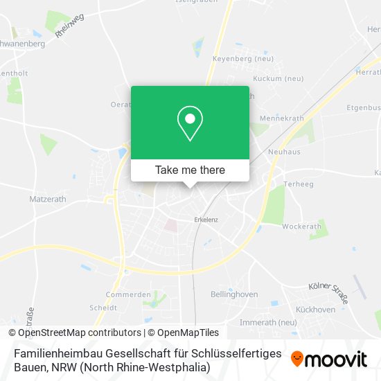 Familienheimbau Gesellschaft für Schlüsselfertiges Bauen map