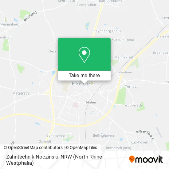 Карта Zahntechnik Noczinski