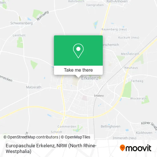 Карта Europaschule Erkelenz