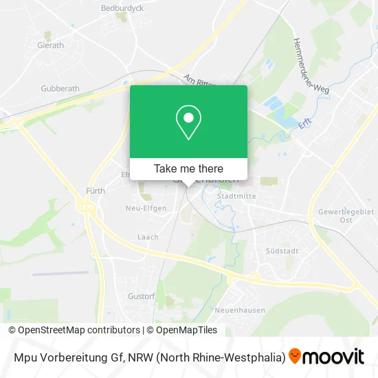 Карта Mpu Vorbereitung Gf