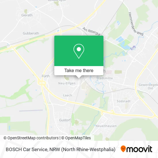 Карта BOSCH Car Service