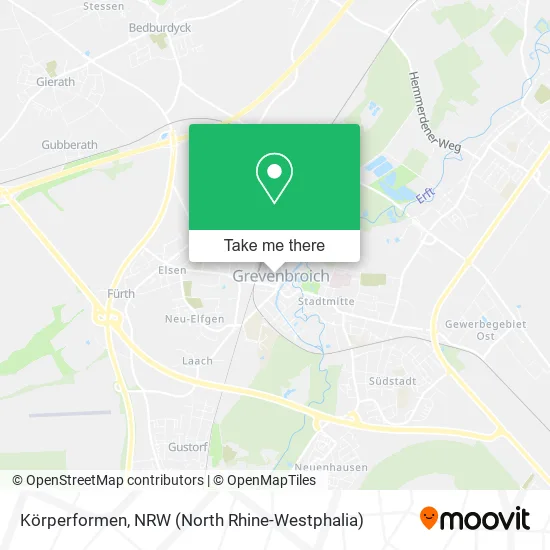 Карта Körperformen