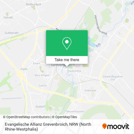 Evangelische Allianz Grevenbroich map